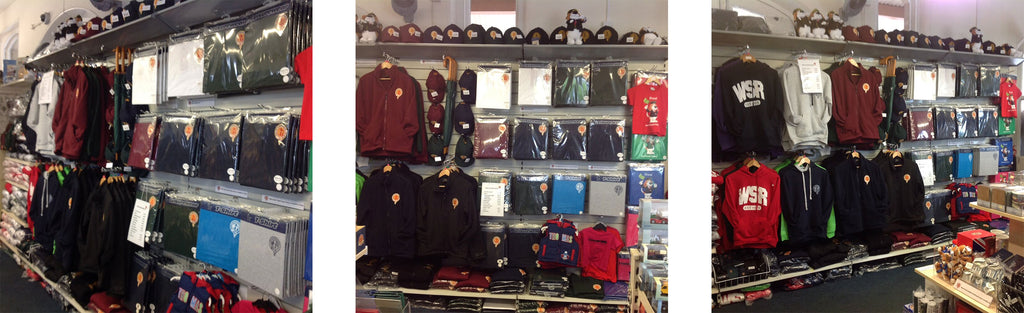 Steam railway store supplied by Kingfisher Giftwear