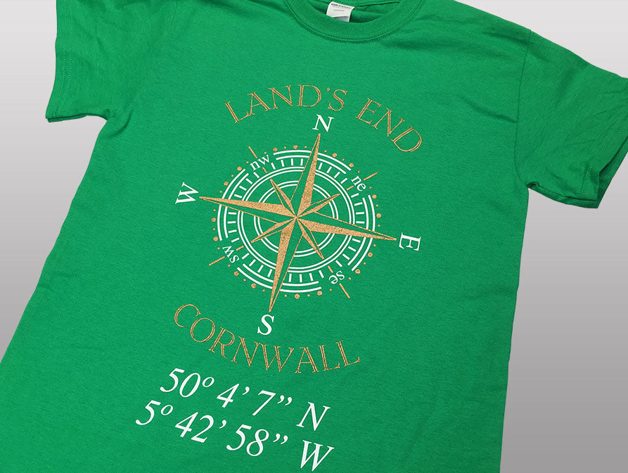 Lands end printed T-shirt