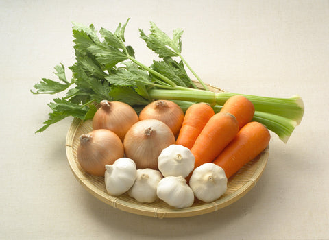 A basket of vegetables