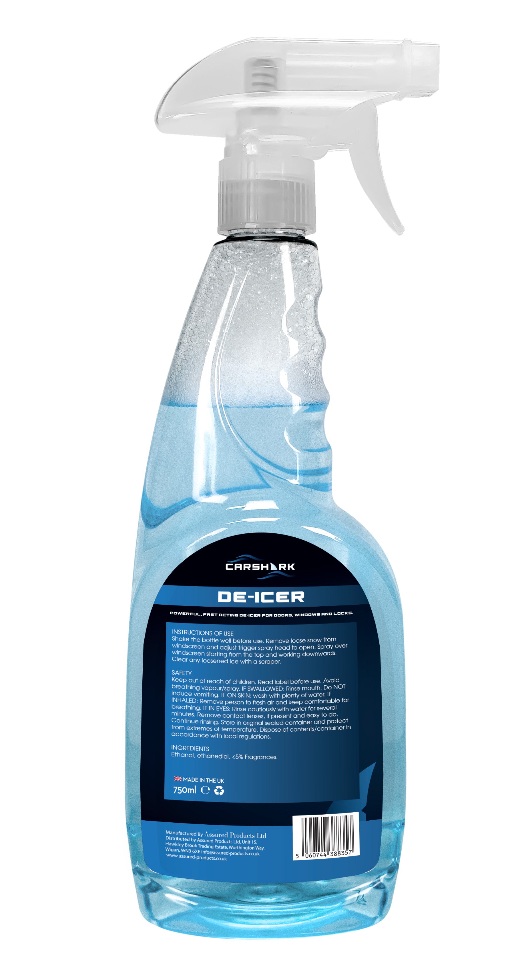 AA Fast Acting De-Icer 750ml