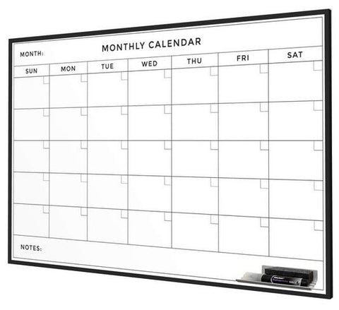 dry-erase calendars