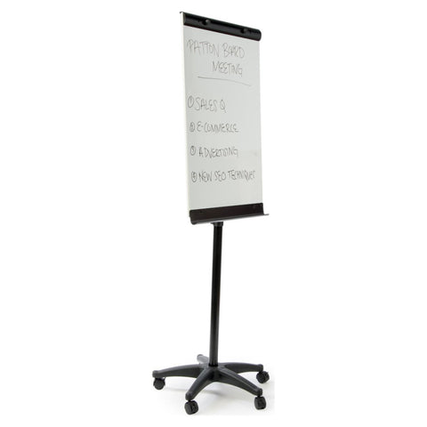 Luxor MB3040WBIN Classroom Chart Stand with Storage Bins