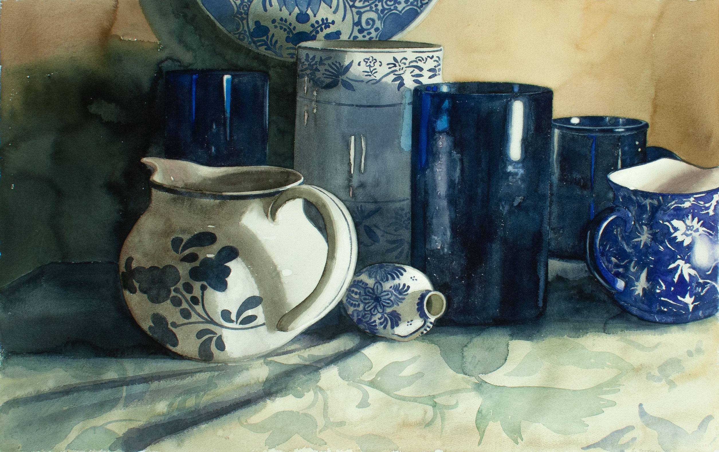 Eileen Goodman, Still Life With Delft – Gross McCleaf Gallery