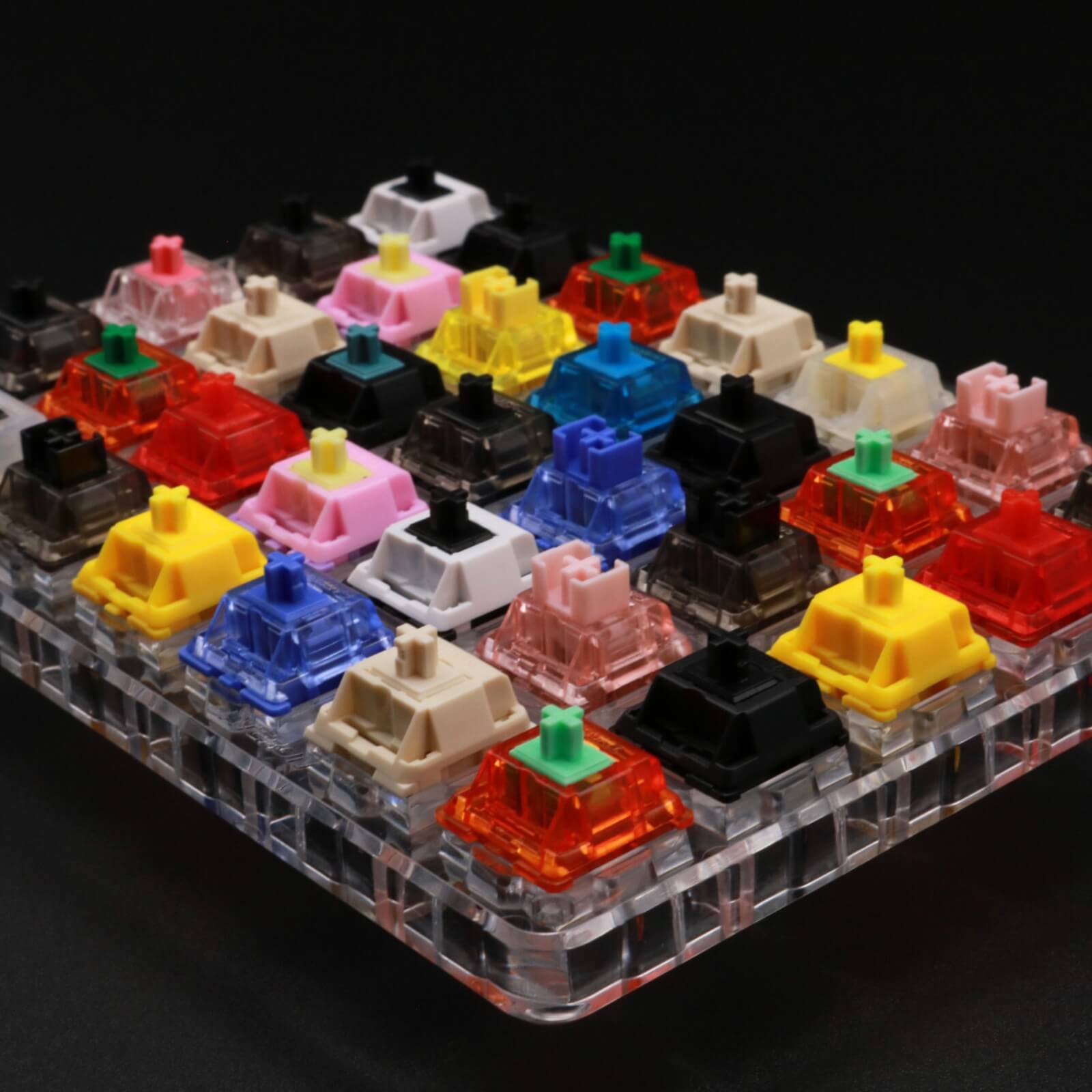 Acrylic Switch Tester Presentation Case