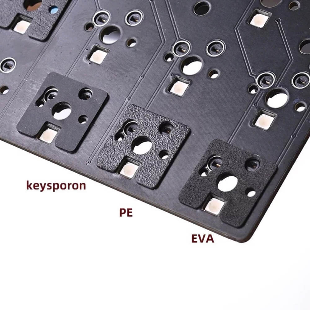 Mechanical Keyboard Dampening Foam Squares by Kelowna
