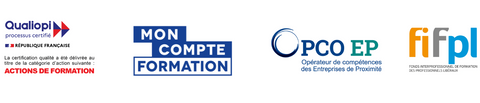 Organisme formation pharmacie officine logo