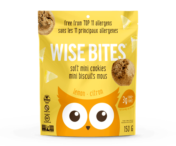 Lemon Soft Mini Cookies - Wise Bites