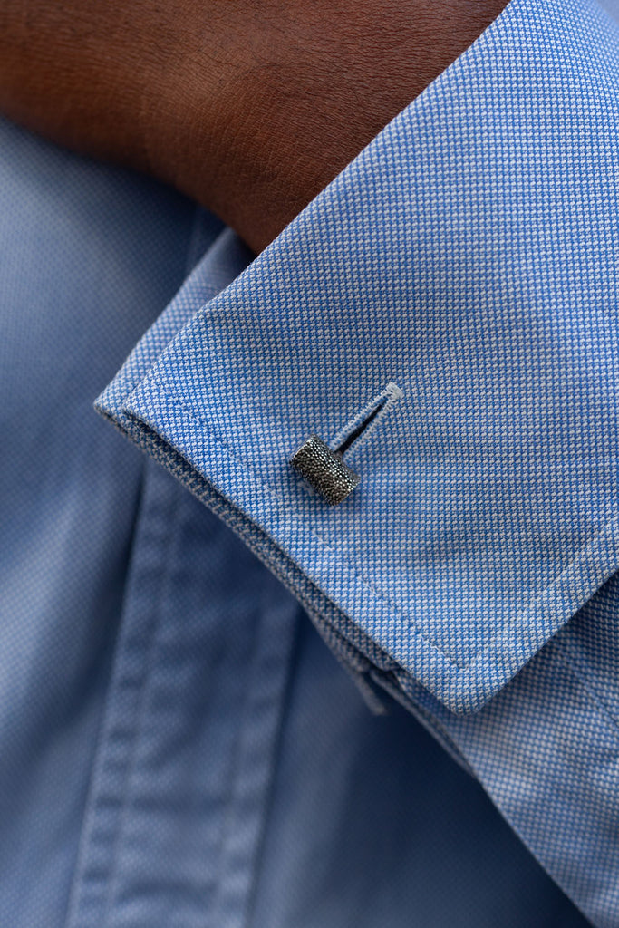 Catherine Hills Jewellery - Textured Bar cufflinks