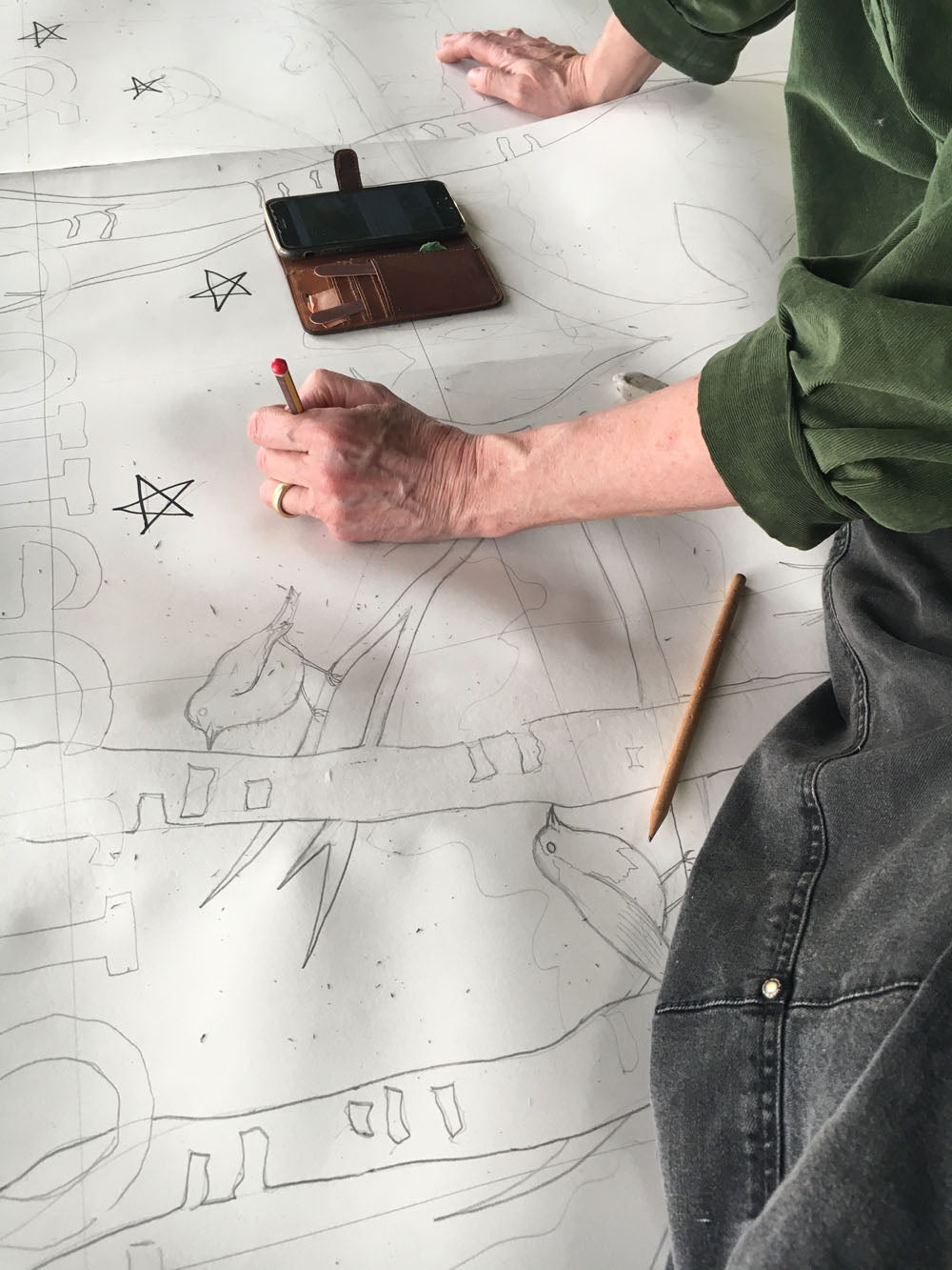 Catherine Hills sketching window template