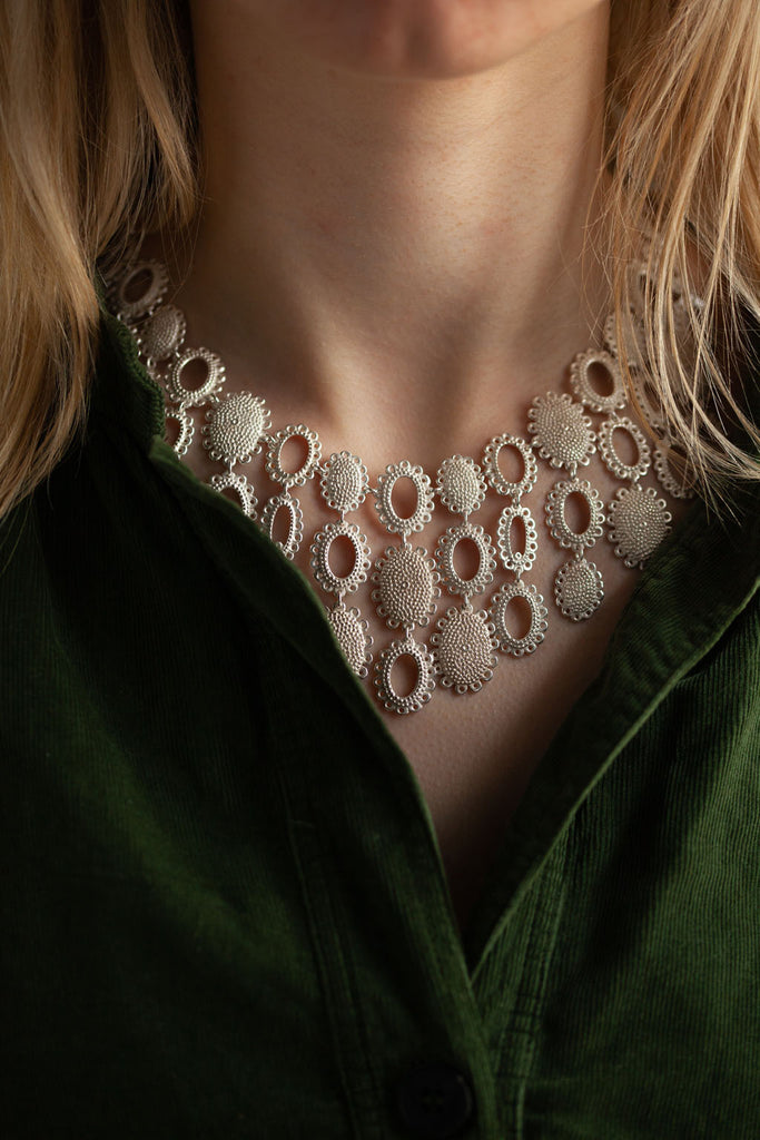 Catherine Hills Jewellery Medium Baroque Collar Necklace