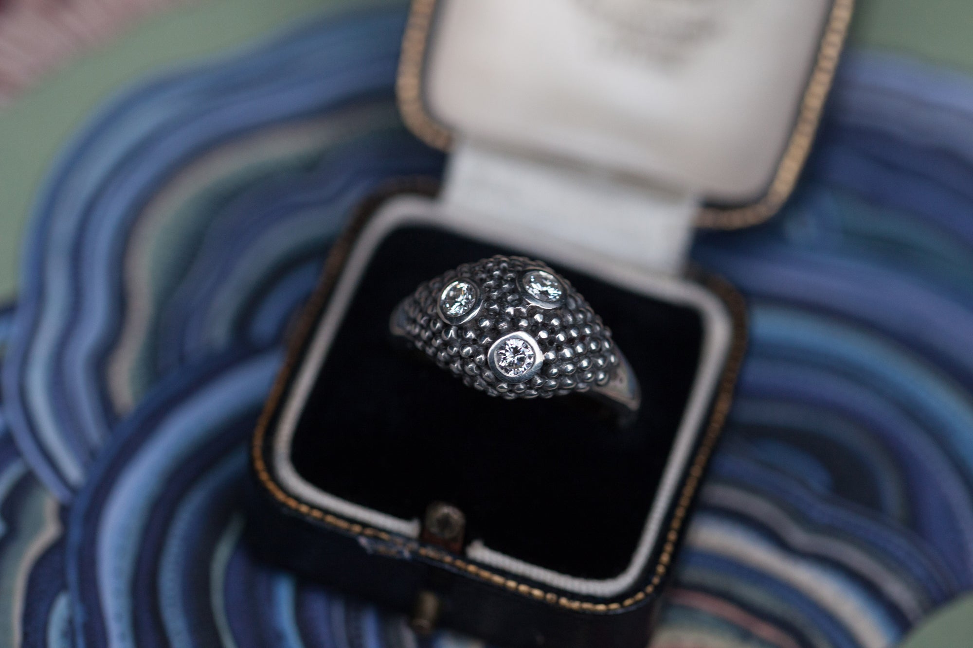 Catherine Hills Jewellery Commissions - cobra diamond ring