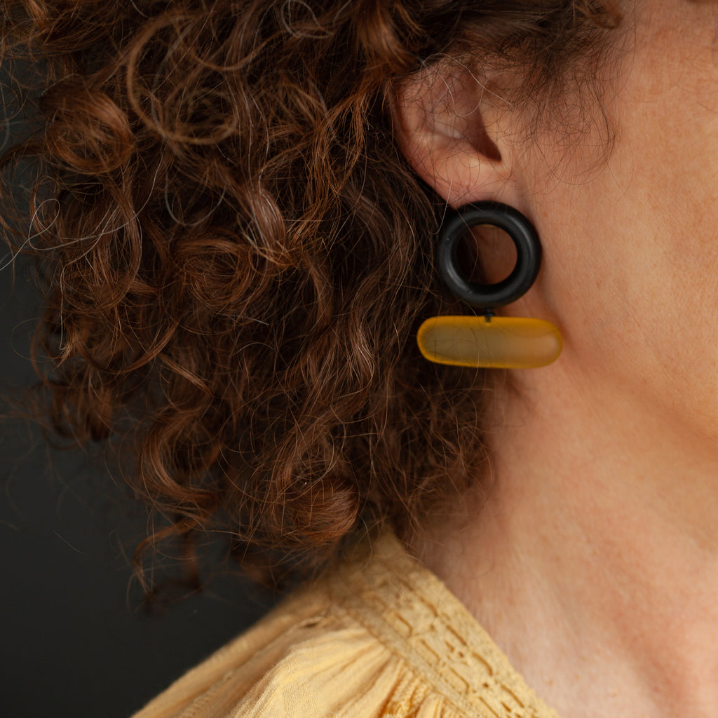 Kathie Murphy resin earrings