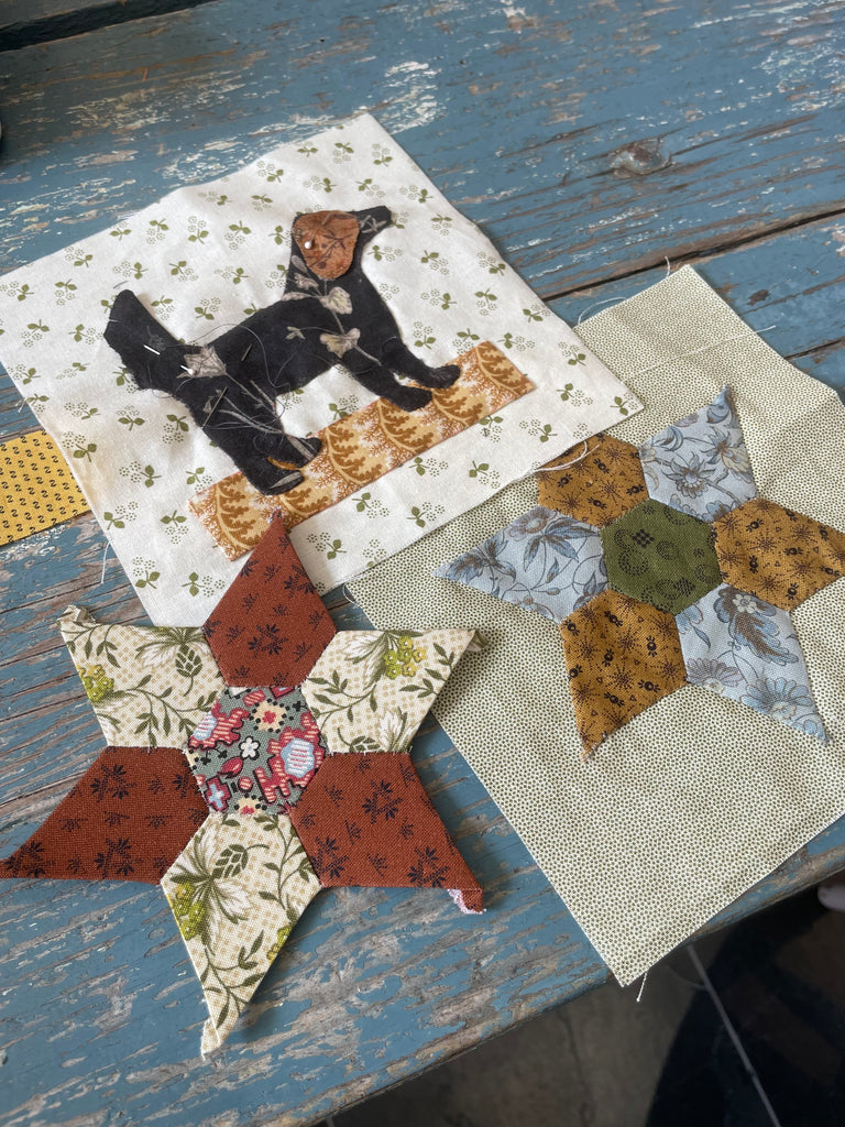 Tunbridge Wells Quilt workshop Dog quilt review dog quilt pattern pieces