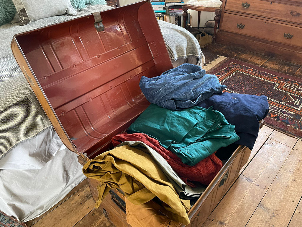 Catherine Hills boiler suit trunk