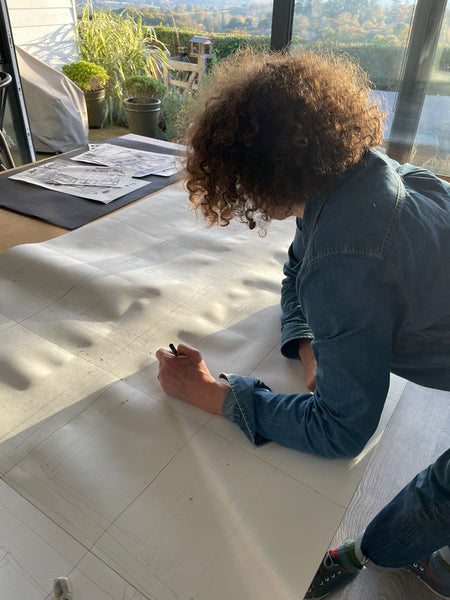 Creating the life size template