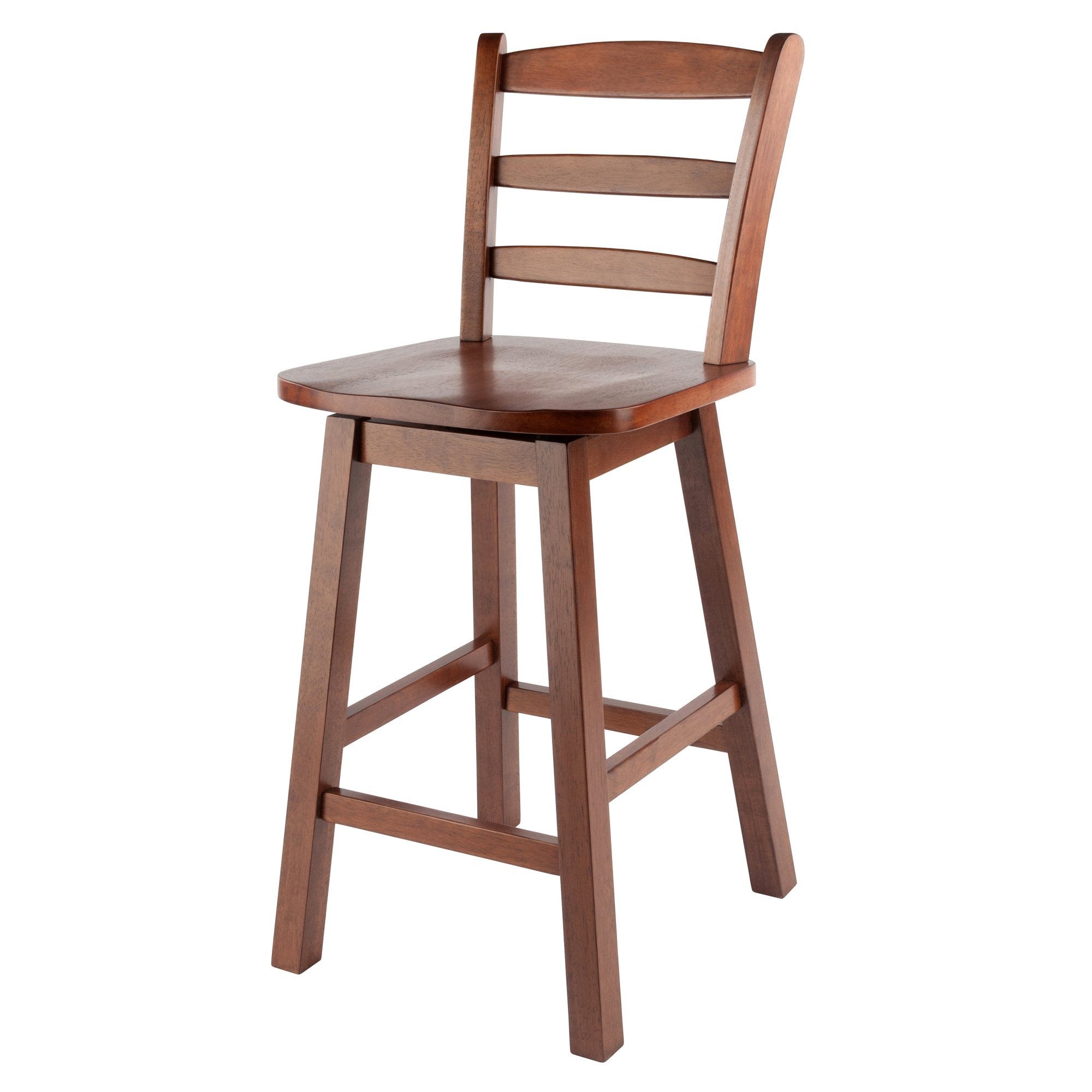 Ladder Back Stool W/ Swivel Seat (Counter & Bar Height)