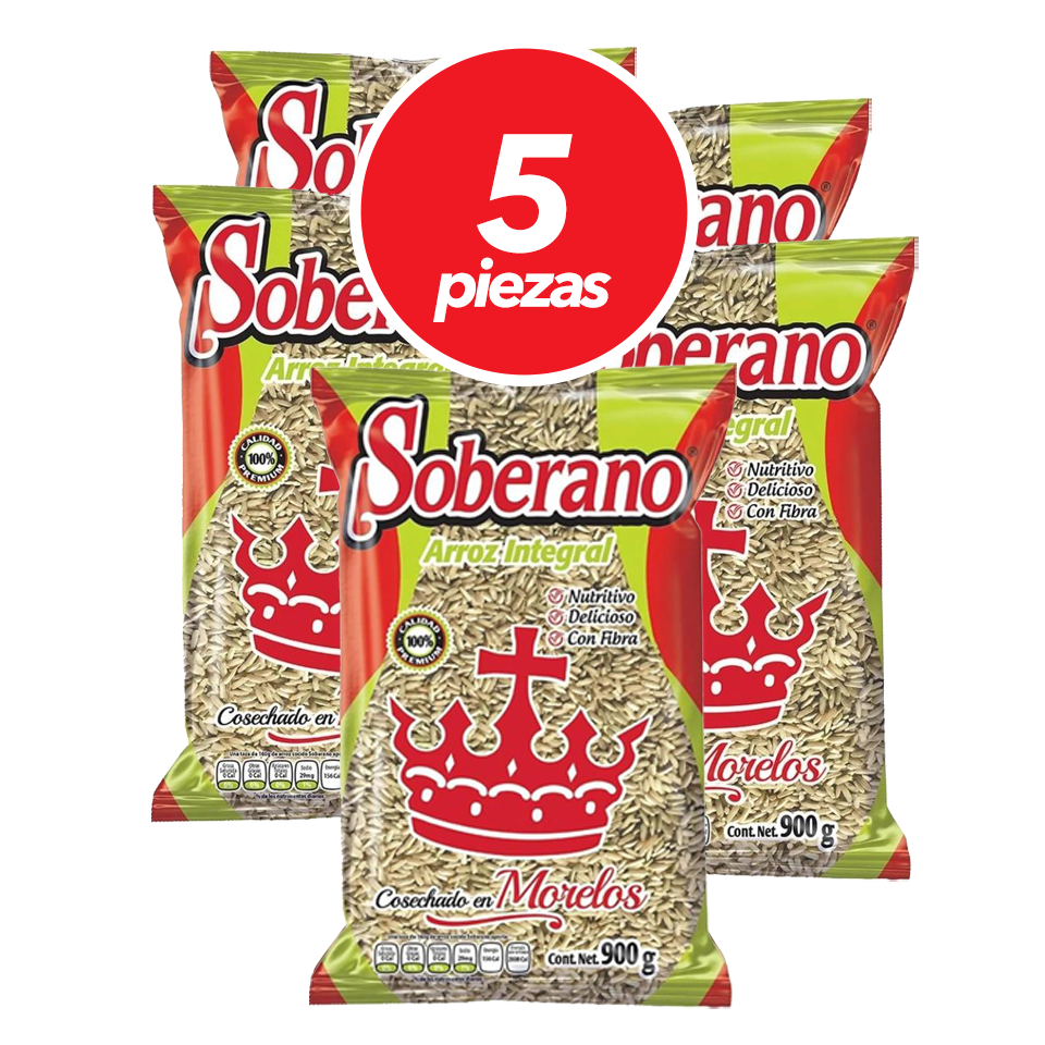 Arroz Integral Soberano 900g Arroz Soberano 