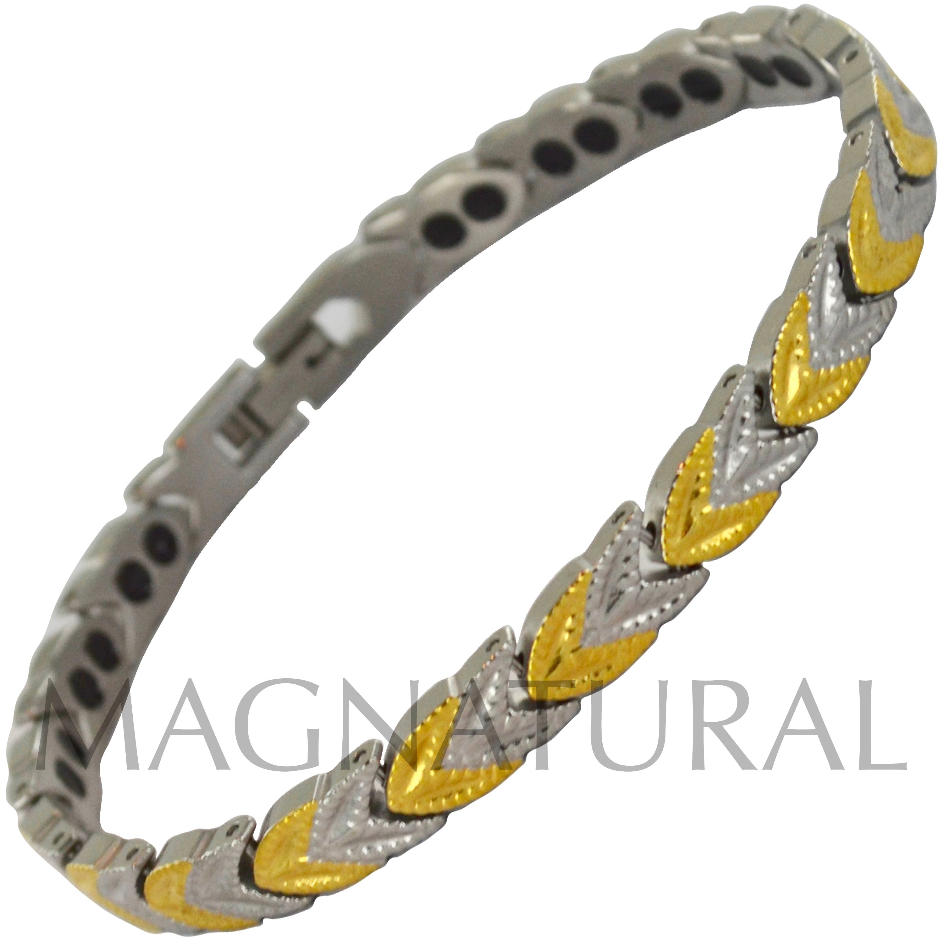 Aarogyam Energy Jewellery Magnetic Metal Bracelet in India |  unltdoffers.com - Rs 3330