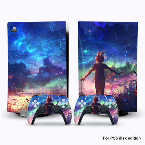 ZOA PS5 Digital Edition Anime Skin for Console and Controllers Vinyl Cover  Skins Wraps Straw Hat Pirates Skin Compatible with Playstation 5 Skelet   Imported Products from USA  iBhejo