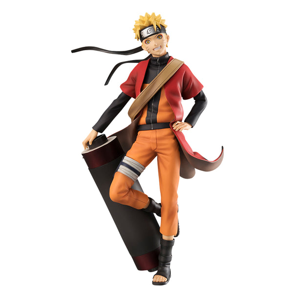 Naruto Shippuden - Figurine Naruto Uzumaki Figuarts Zero Extra Battle Sage  Art Lava Release Rasenshuriken