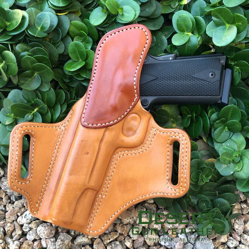 Cross Draw Holster Desert Gun Leather