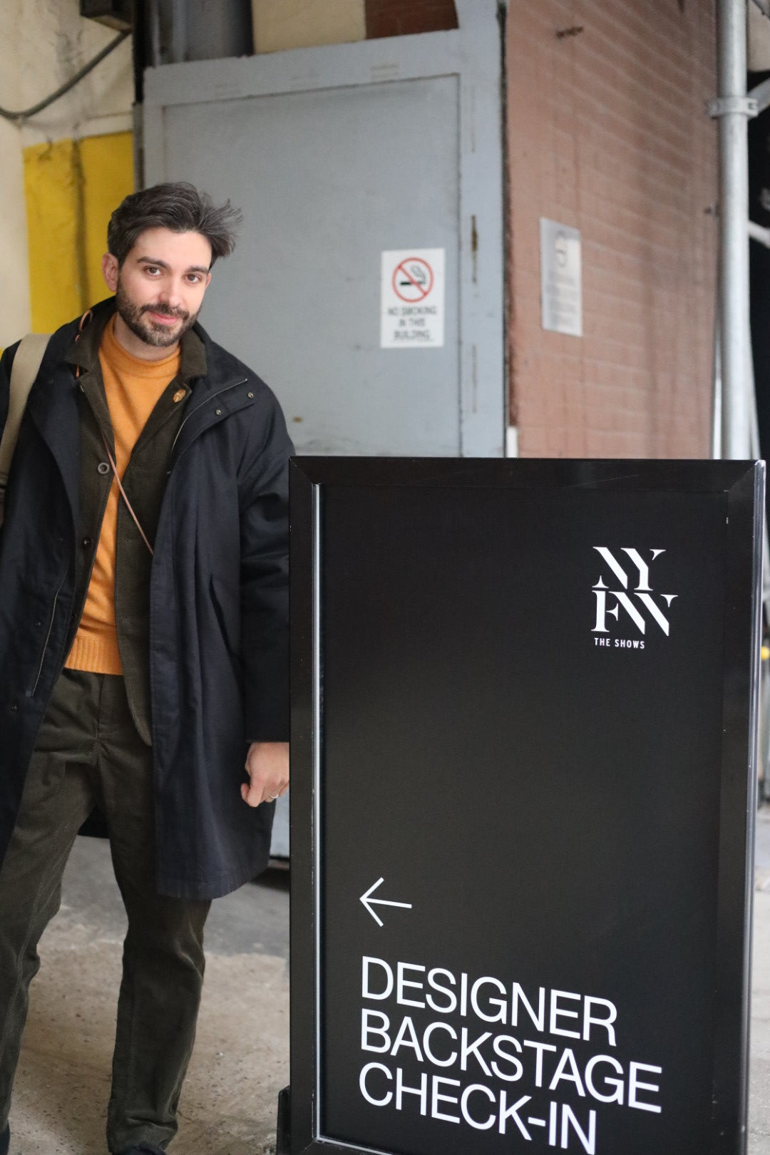 Jordi Rosich, diseñador de Roosik&Co en la Fashion Week 2024 en Nueva York