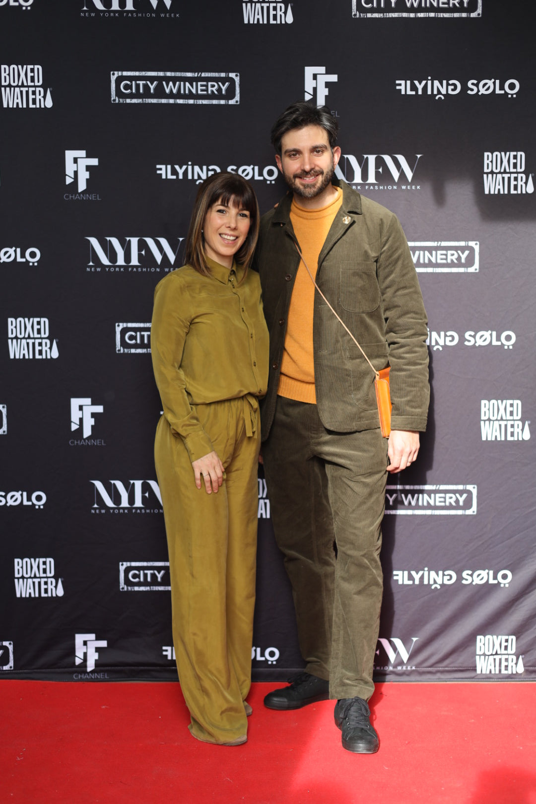 Jordi Rosich and Mariona Falcó at Fashion Week 2024 New York