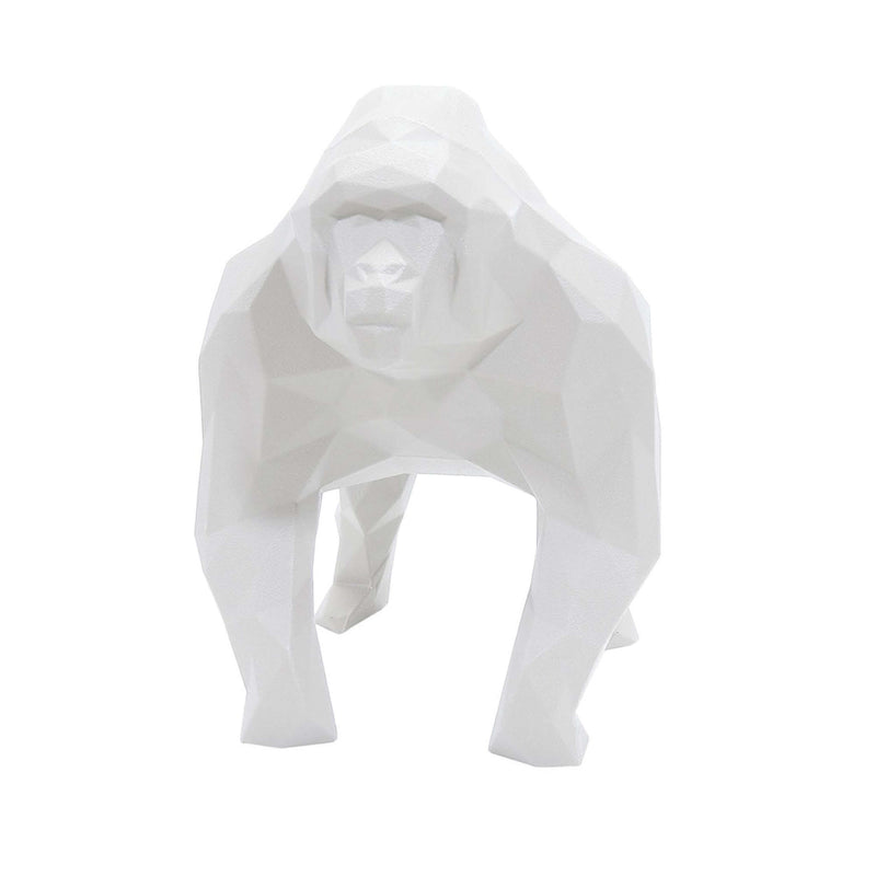 La sculpture géométrique gorille