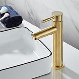 Bathroom Faucet Solid Brass Bathroom - QIANBAIDI