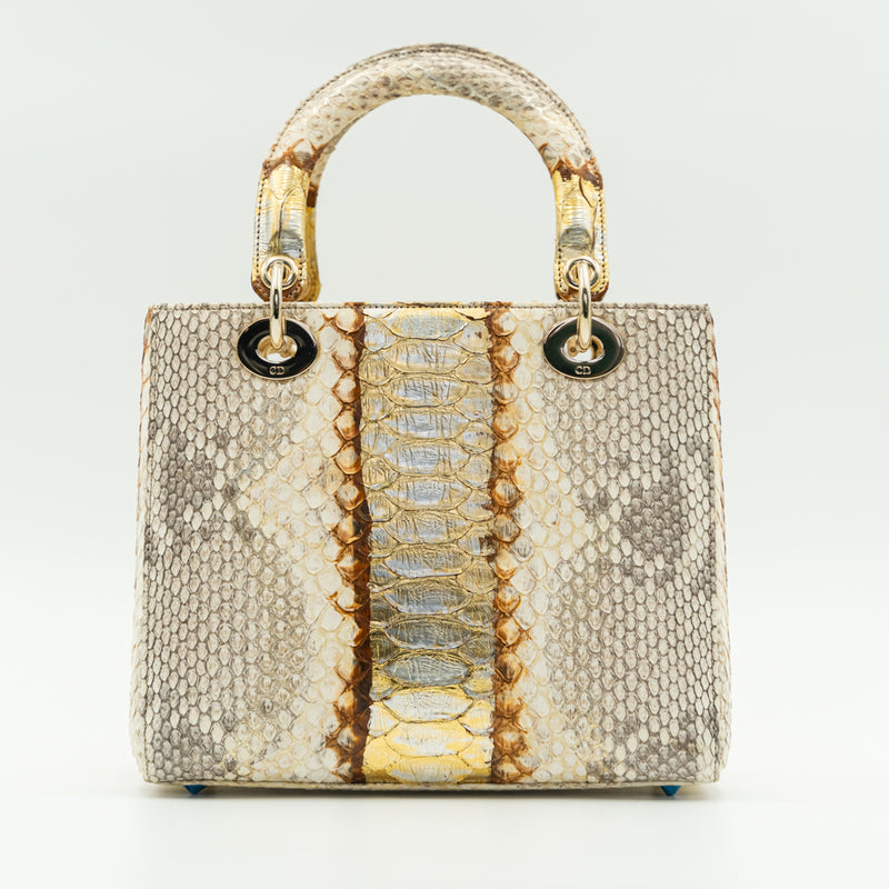 The Colors Of The Lady Dior Shiny Python Bags  Bragmybag