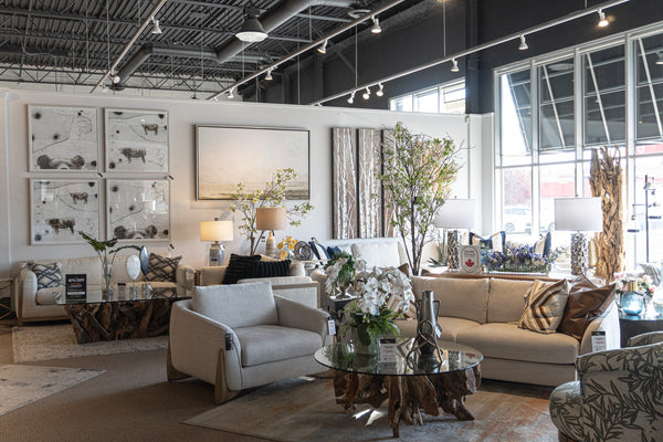 Picture of the interior of a furniture store (Perfect Home Furniture)