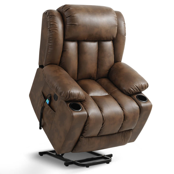 soulout light brown lift chair