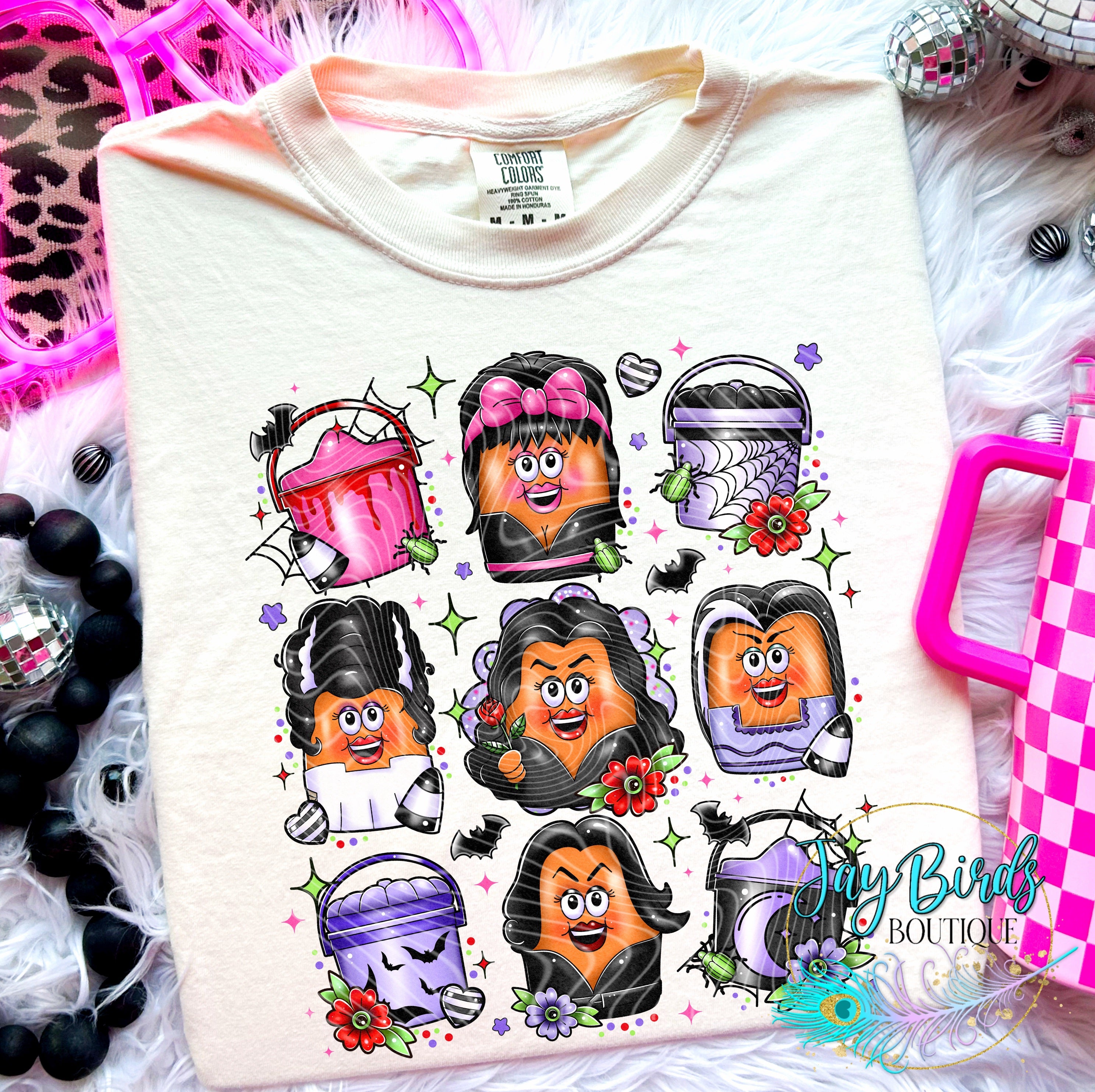 Spooky Ghouls Nuggets Solid Tee