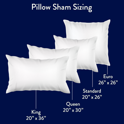 Pillow Sham Size Guide – Pillow Collection