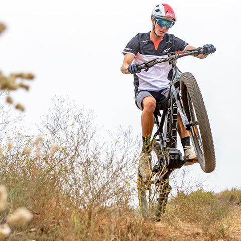 Stunt on Electric Bike