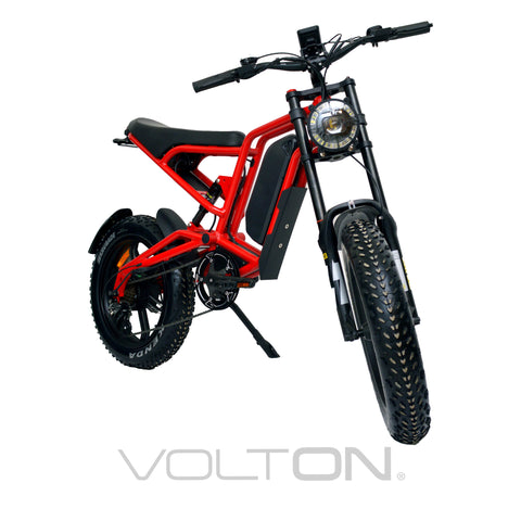 Demon Street eBike red angle