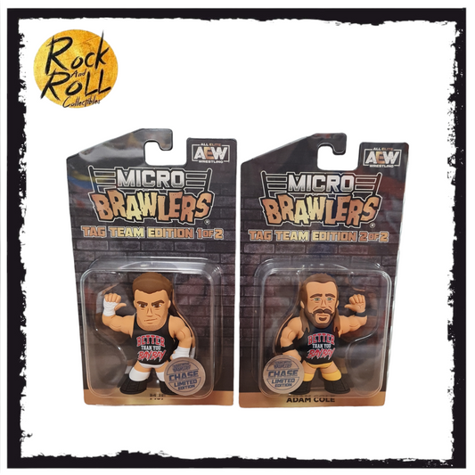 Micro Brawlers AEW Tag Team Edition - MJF & Adam Cole – rock and