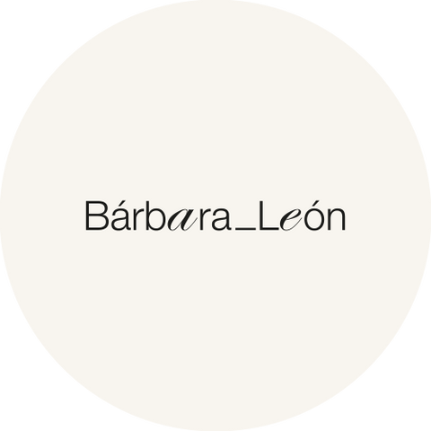 Logo de la diseñadora de Moda Barbara Leon