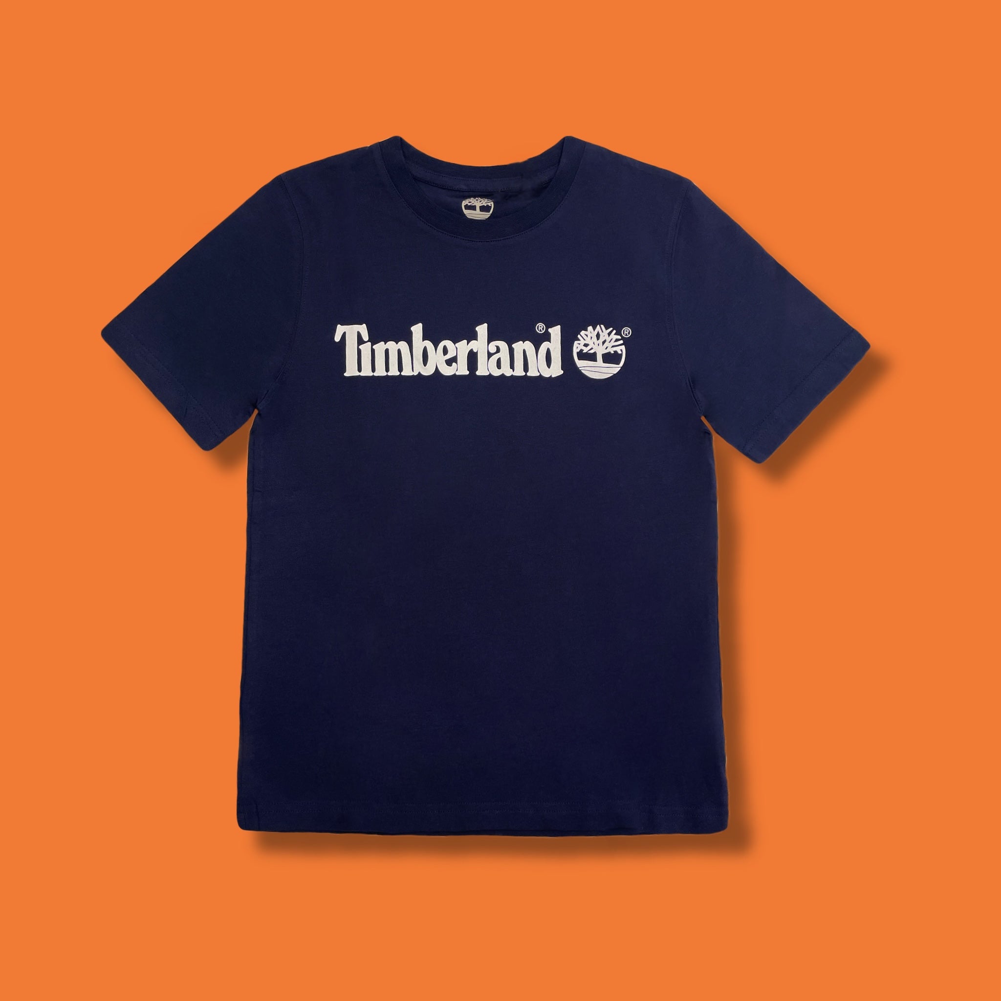 TIMBERLAND Navy Logo T-Shirt – Store