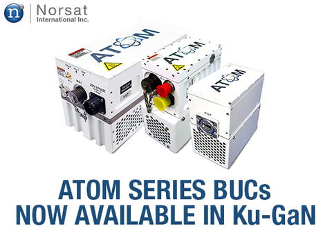 Norsat International Expands Atom Series Block Upconverter Line With Gan Models