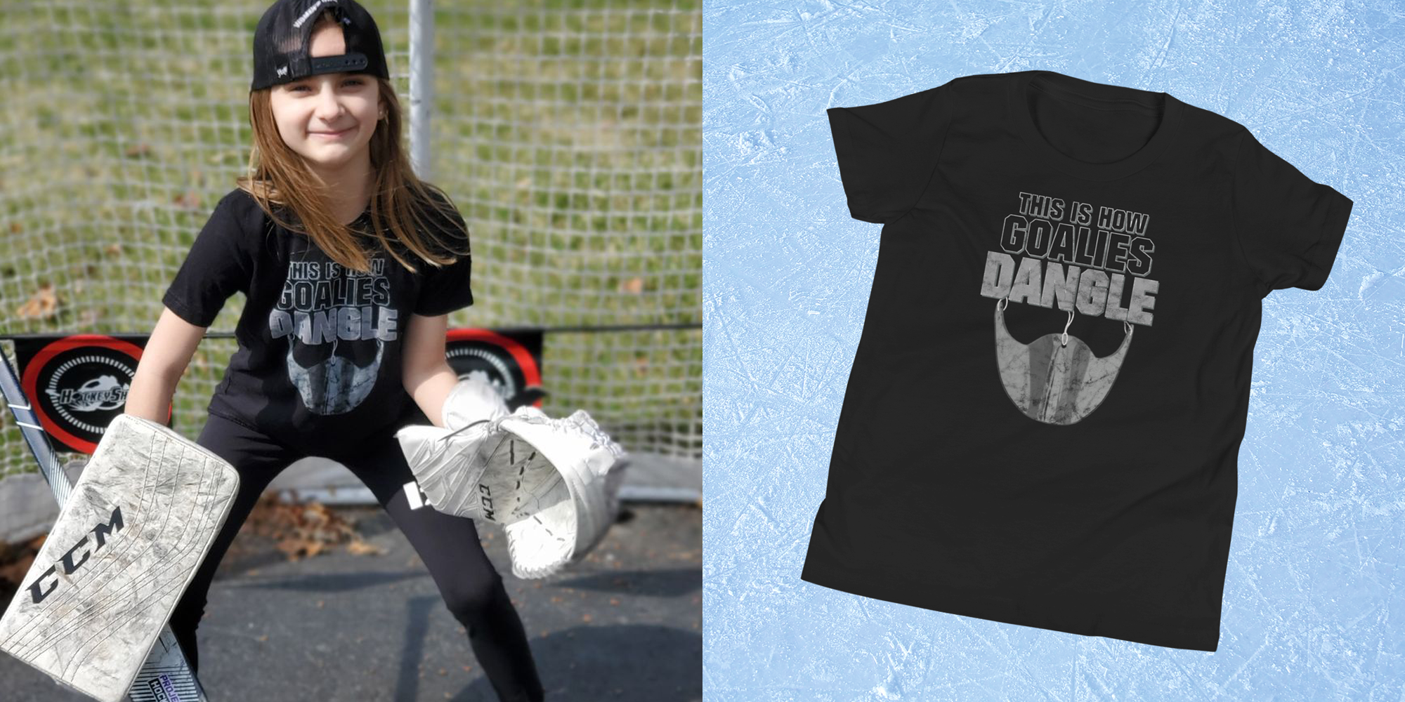 Louisville CuJo Logo Tee, Backstop Hockey