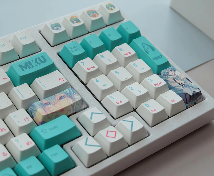 hatsune miku keycaps set