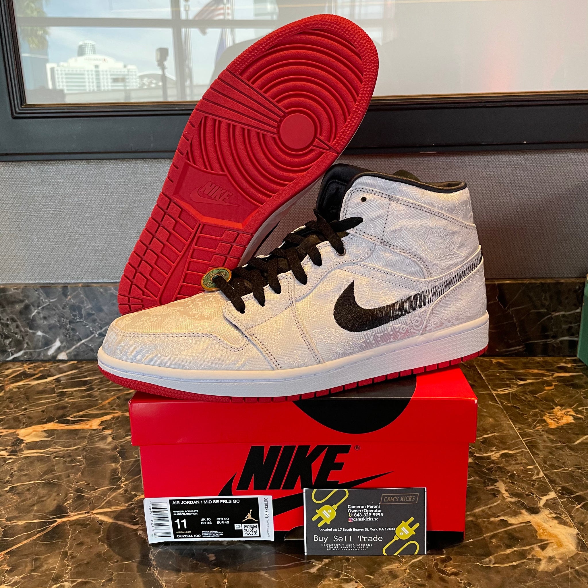 air jordan 1 mid se frls gc