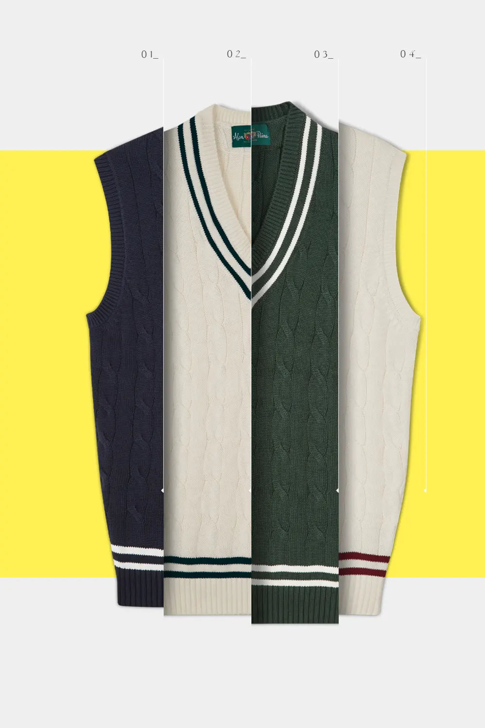 Cricket Sweater Landing – Alan Paine USA