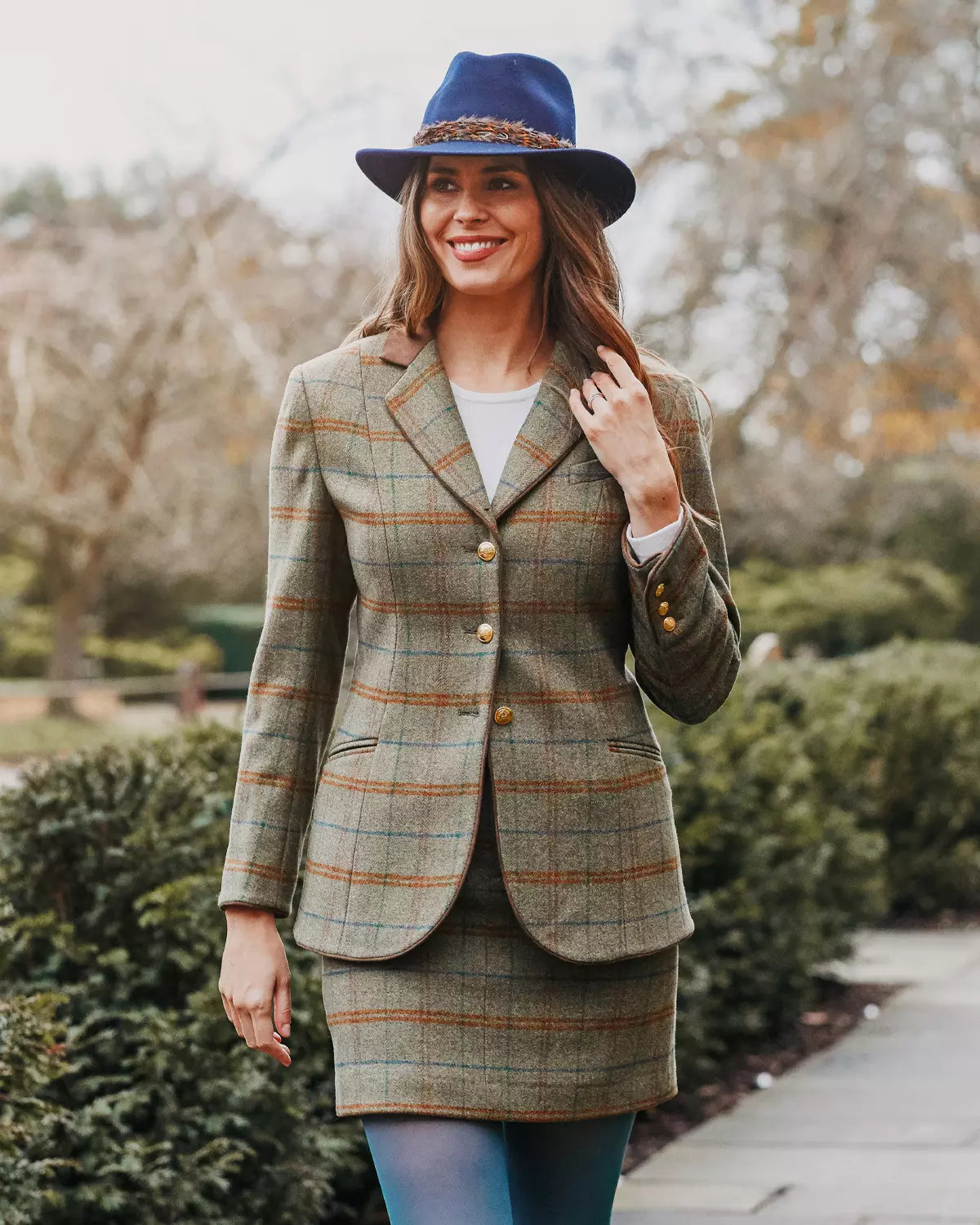 Elegant Tweed Jacket Blazer/ Korean Style Classic Cardigan 