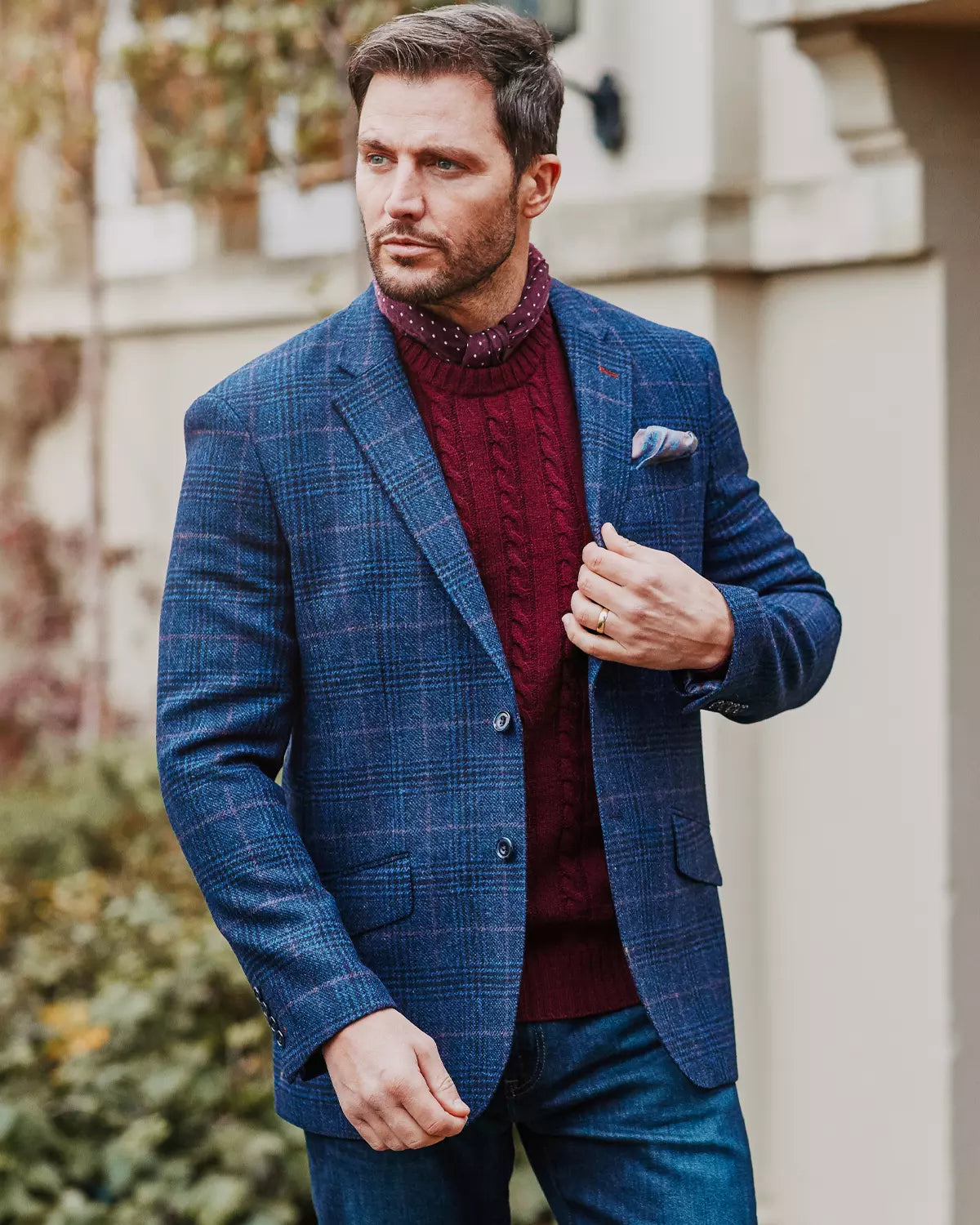 How To Wear A Tweed Blazer  Alan Paine UK – Alan Paine USA