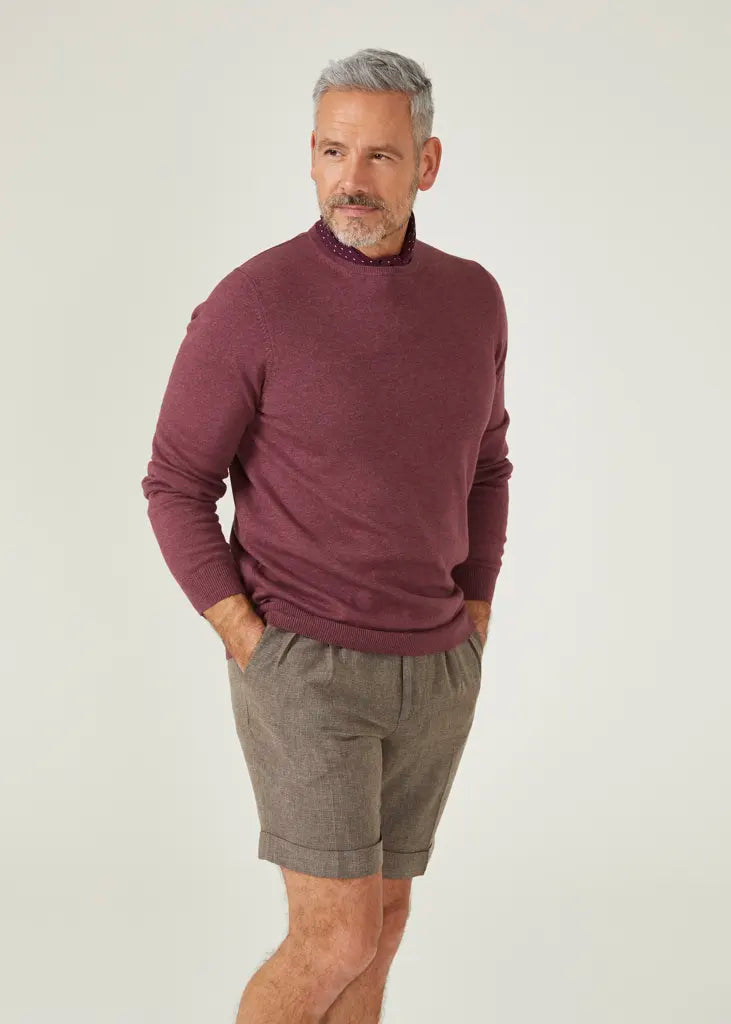 How To Style A Crew Neck Sweater  Men's Style Guide – Alan Paine UK