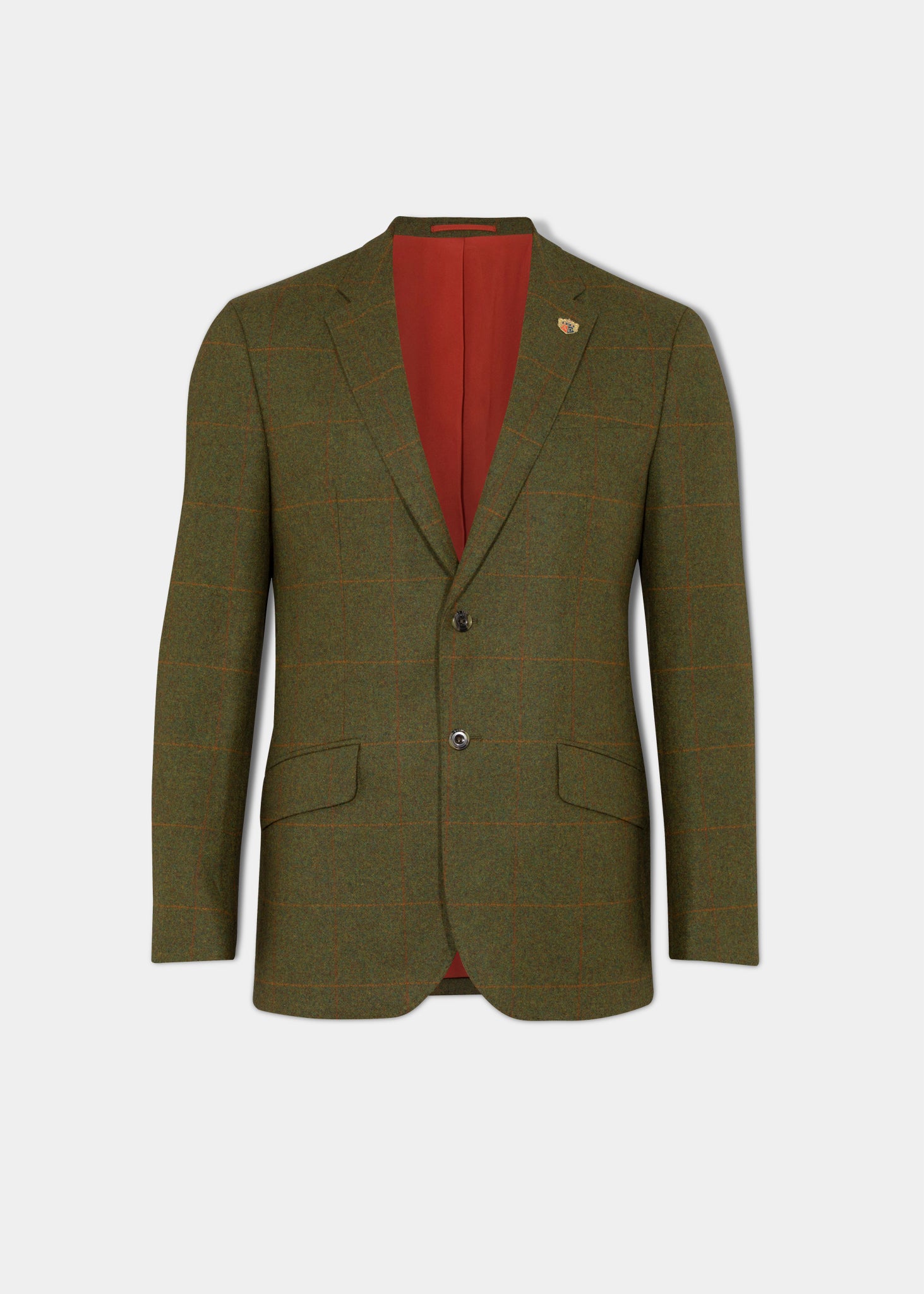 Combrook Men s Tweed Sports Blazer In Sage Alan Paine UK