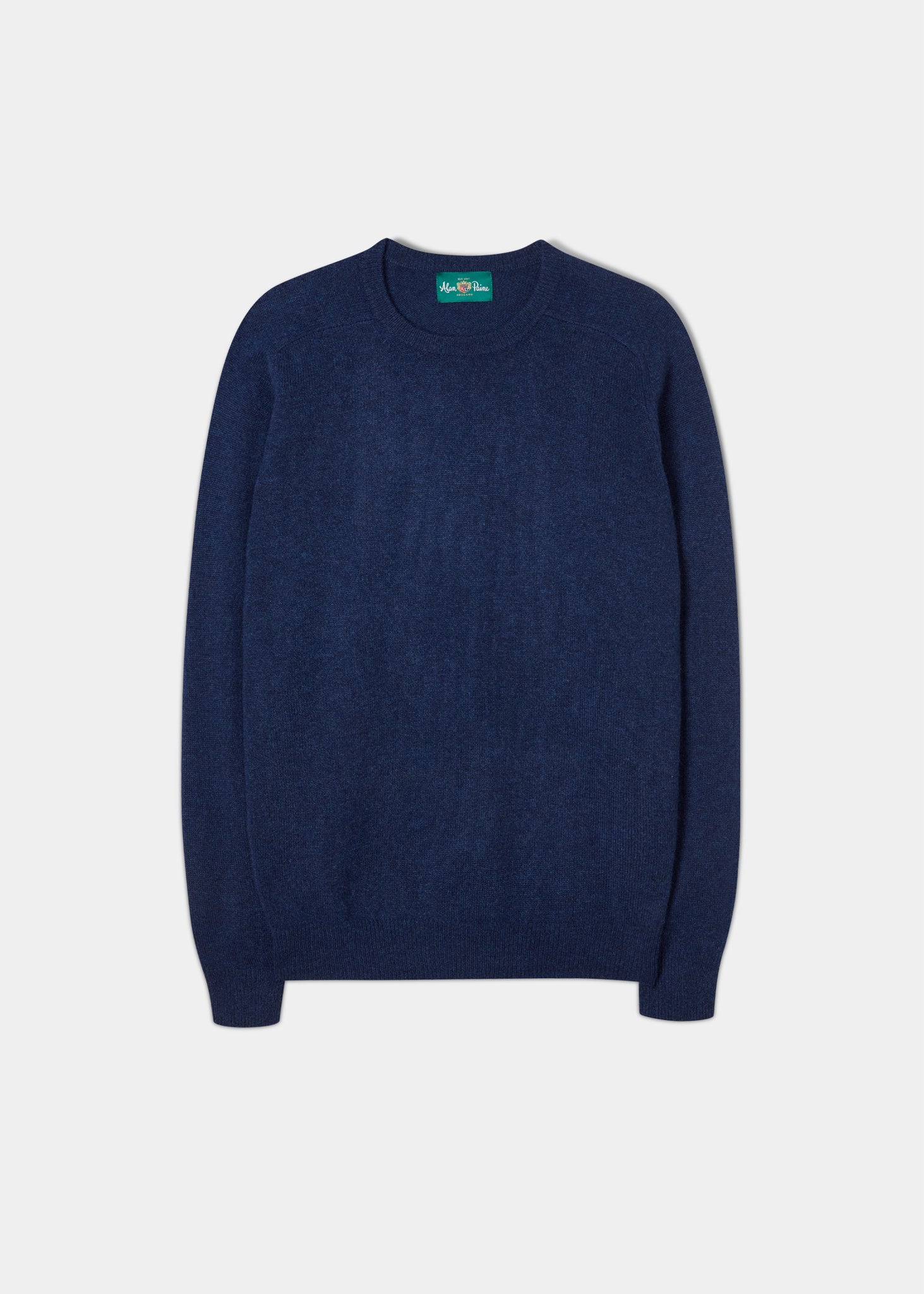 Men's Lambswool Crew Neck Jumper in Royal Blue | Web Exclusive