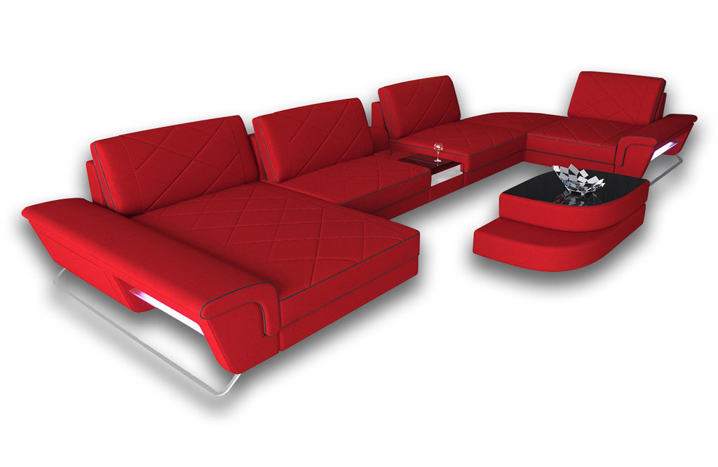 Fabric sectional sofa Las Vegas U – NEXTLEVEL INTERIEUR